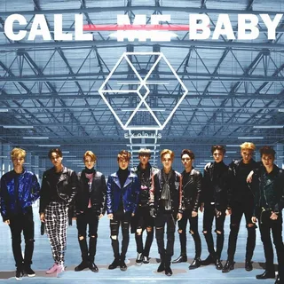 portrayed photo of exo's call me baby song's cover photo